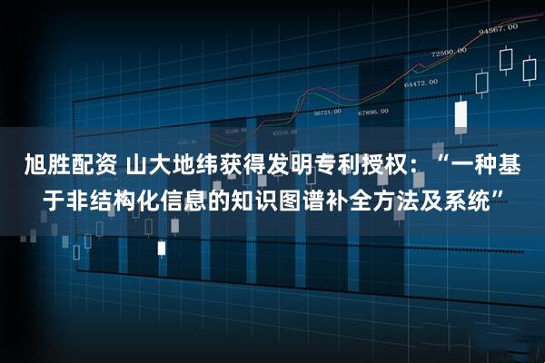 旭胜配资 山大地纬获得发明专利授权：“一种基于非结构化信息的知识图谱补全方法及系统”
