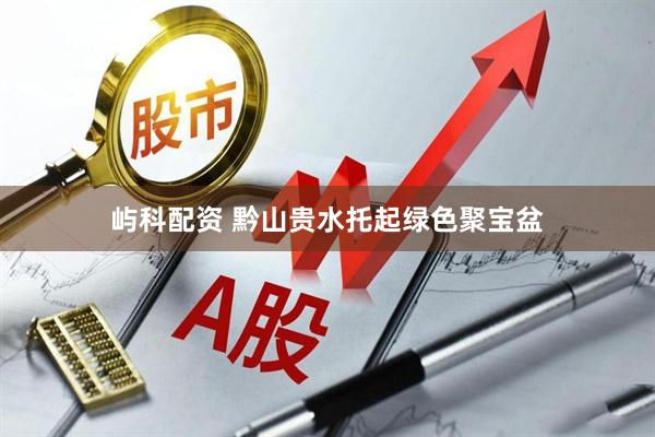 屿科配资 黔山贵水托起绿色聚宝盆